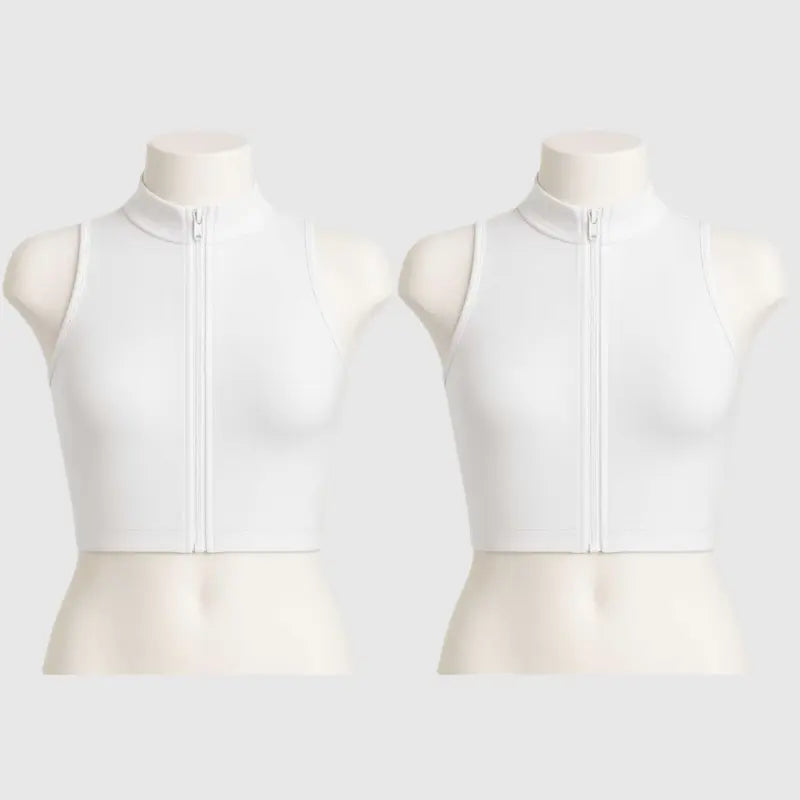 Kit 2 Coletes Fitness Feminino Cropped Premium | Oferta Especial