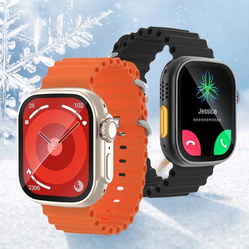 Smartwatch Ultra Bluetooth com Chamadas e Monitor Cardíaco