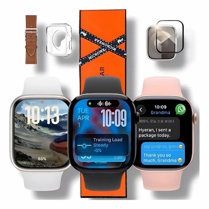 Smartwatch Fitness 11 PRO Bluetooth com Monitor Cardíaco e Notificações