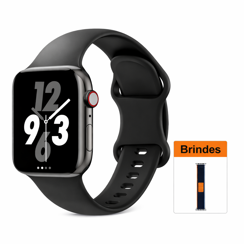 Smartwatch Fitness 11 PRO Bluetooth com Monitor Cardíaco e Notificações