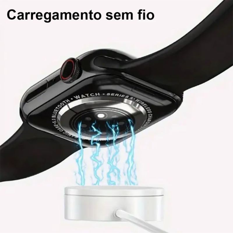 Smartwatch Series 9 Bluetooth 2.01” HD Chamadas NFC
