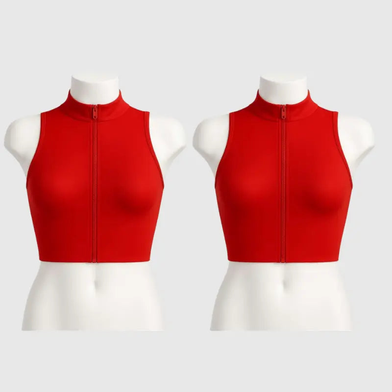Kit 2 Coletes Fitness Feminino Cropped Premium | Oferta Especial