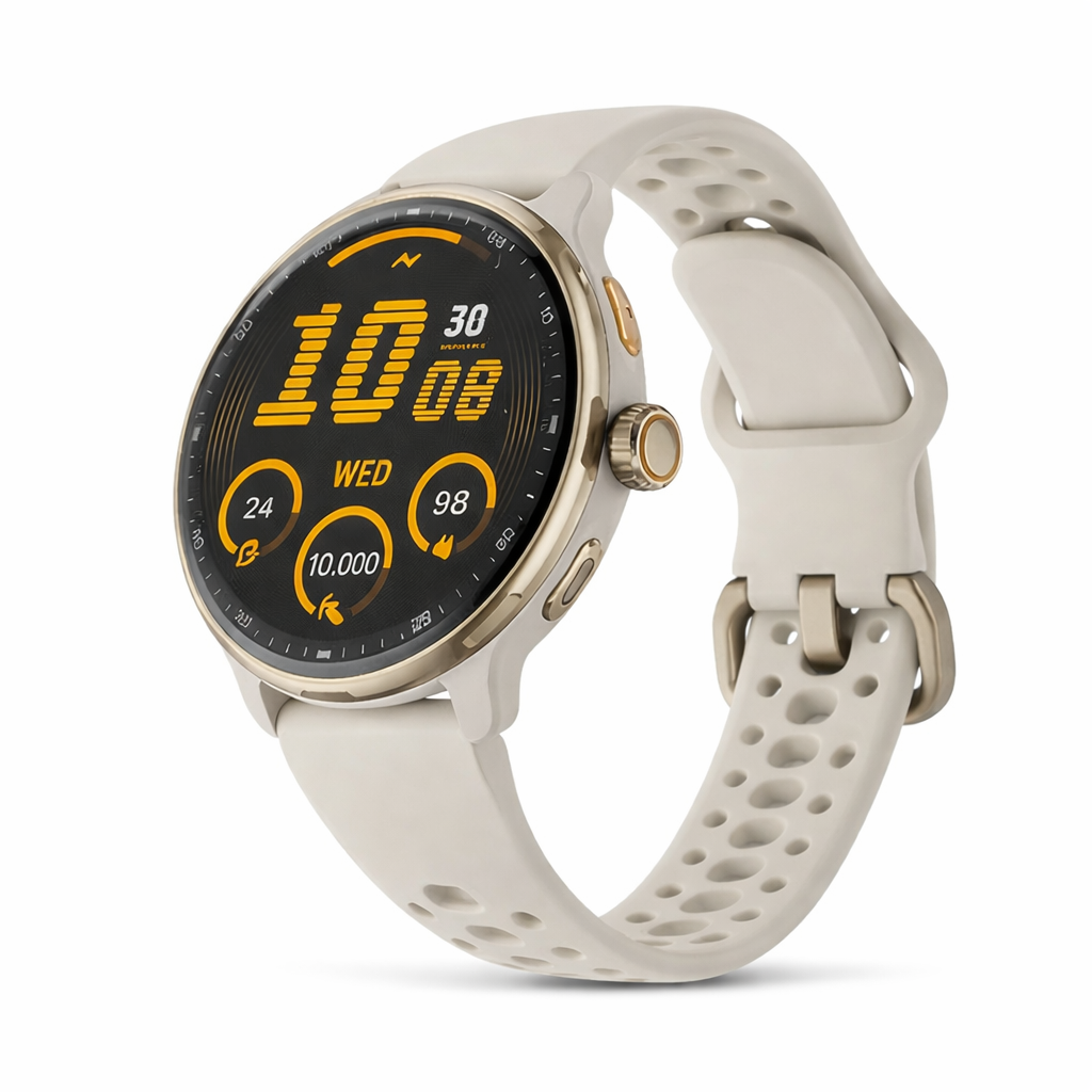 Smartwatch Esportivo GPS AMOLED 1.43" 3ATM com Chamadas