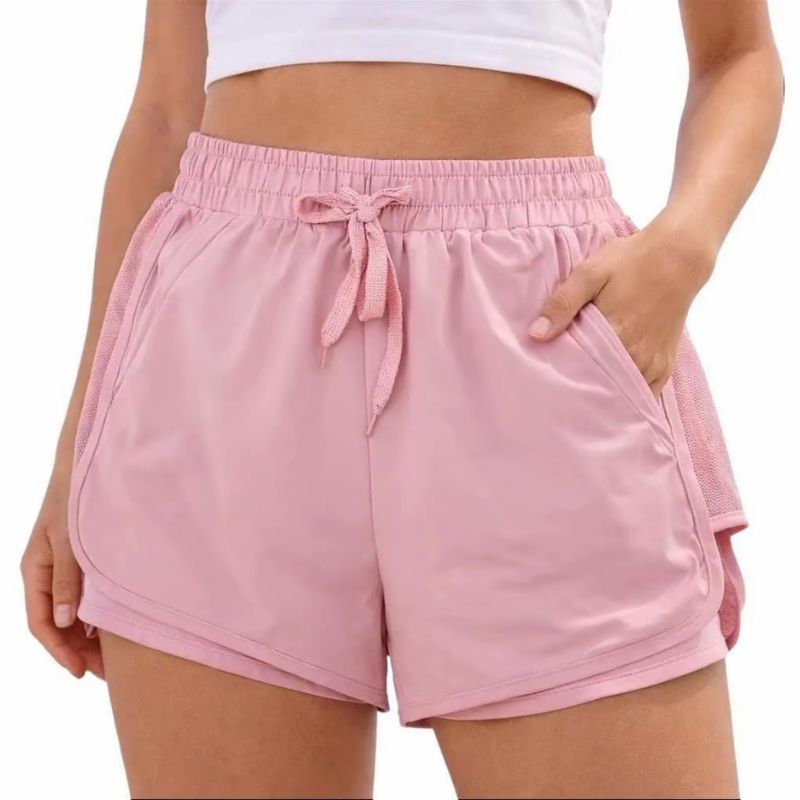 Short Fitness Feminino com Bolso Interno Porta Celular – Corrida, Academia e Treino