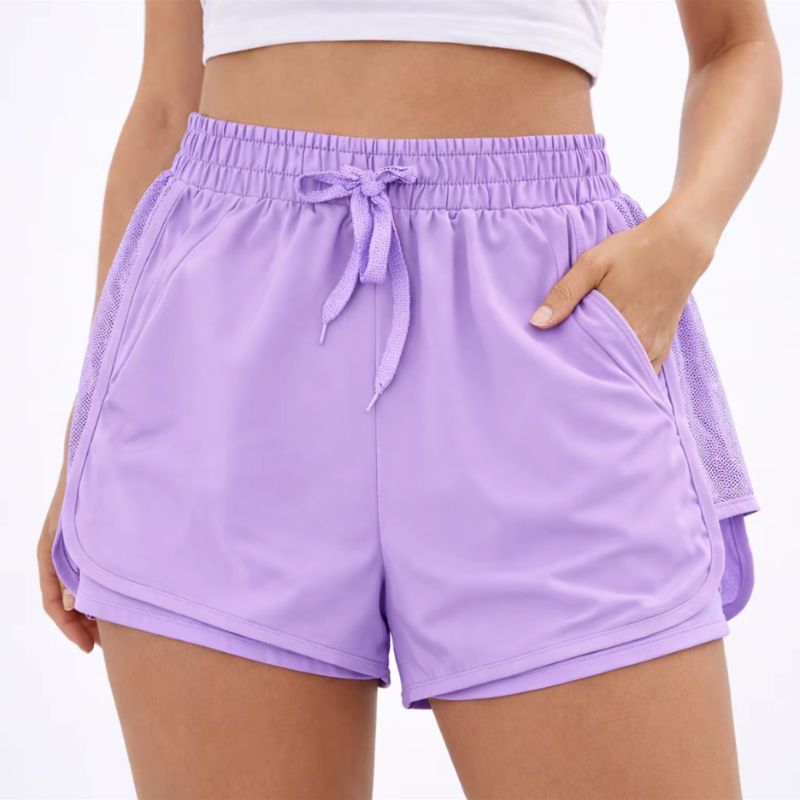 Short Fitness Feminino com Bolso Interno Porta Celular – Corrida, Academia e Treino