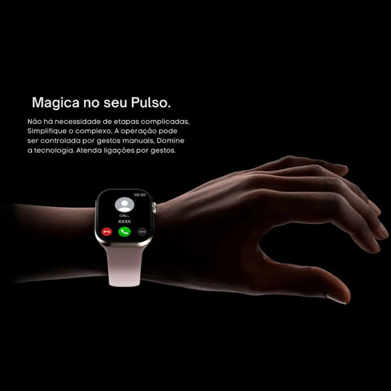 Smartwatch Fitness 11 PRO Bluetooth com Monitor Cardíaco e Notificações