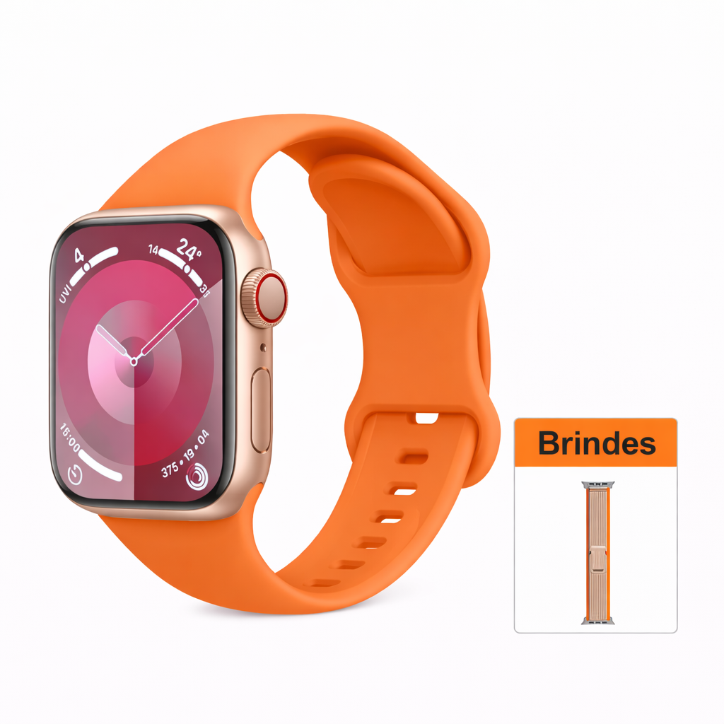 Smartwatch Fitness 11 PRO Bluetooth com Monitor Cardíaco e Notificações