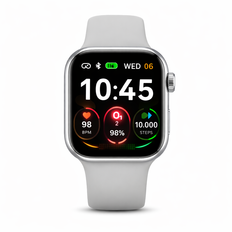 Smartwatch Series 9 Bluetooth 2.01” HD Chamadas NFC